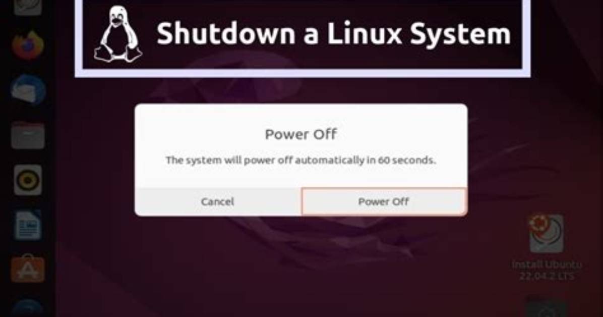 How Do You Shutdown a Linux Computer?