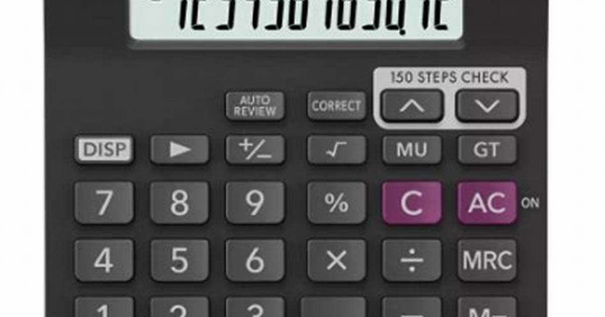 How Do You Shutdown Casio Mj 12D Calculator?