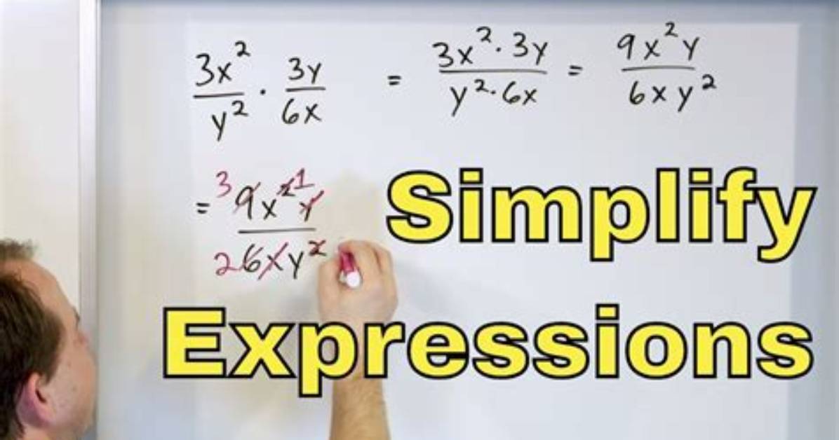 How Do You Simplify an Expression Step by Step?
