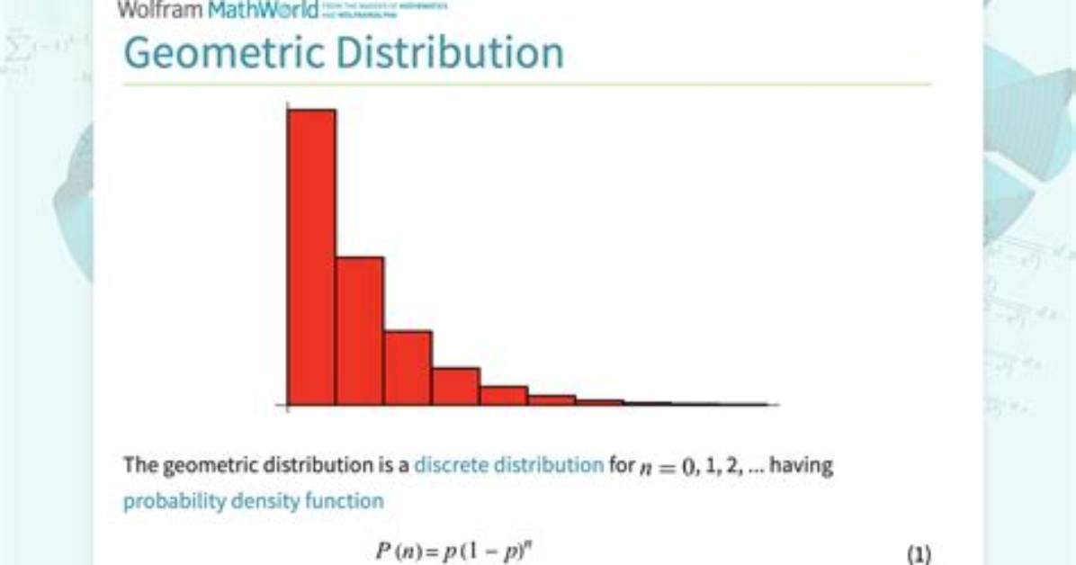 How Do You Solve a Geometric Distribution
