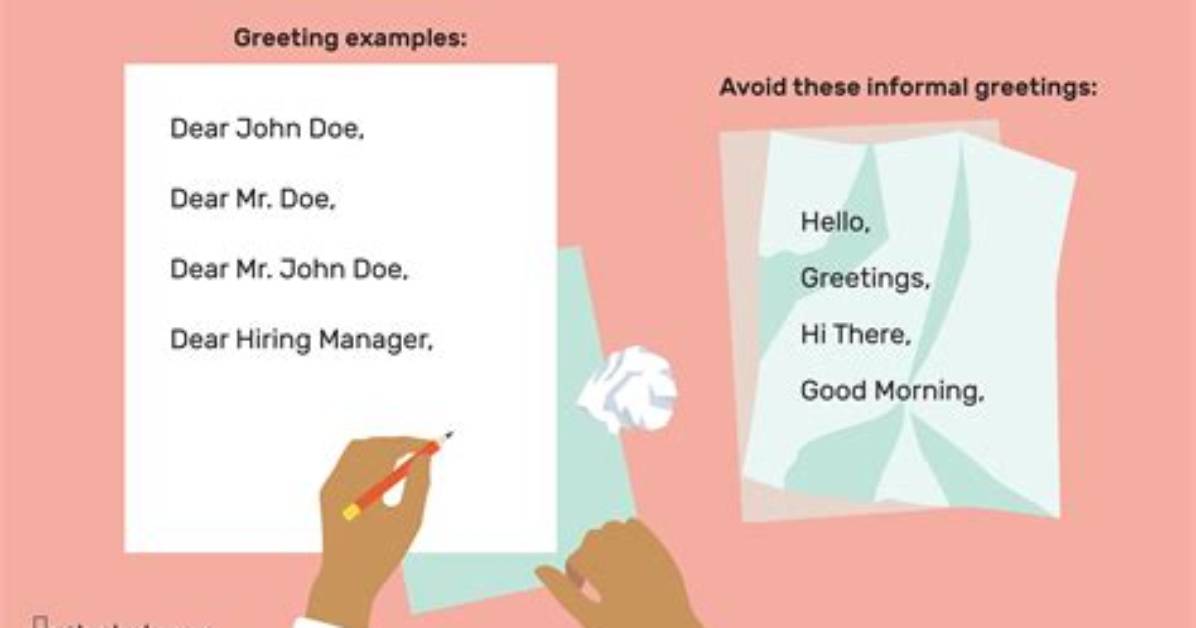 How Do You Start a Professional Letter?