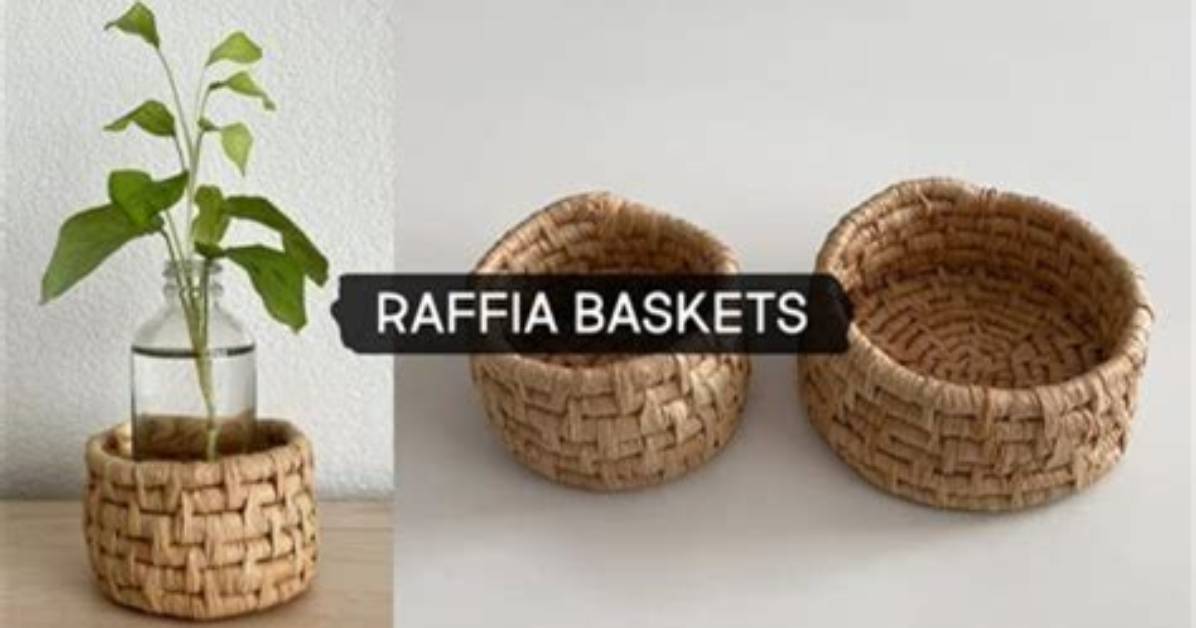 How Do You Start a Raffia Coil Basket