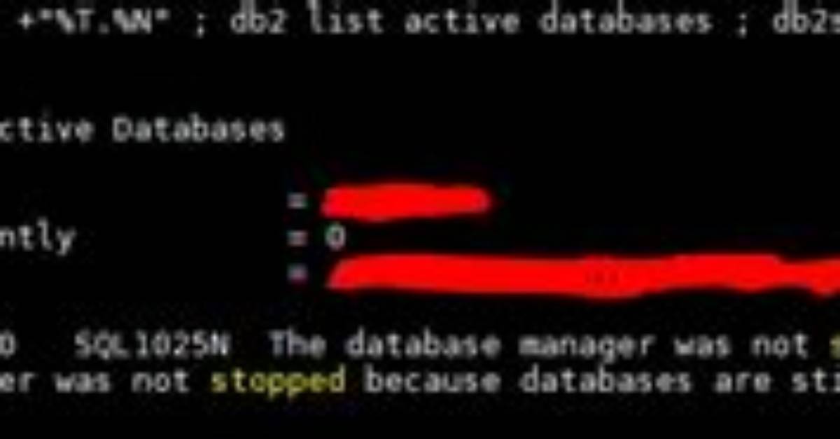 How Do You Stop a Db2 Instance in Linux?