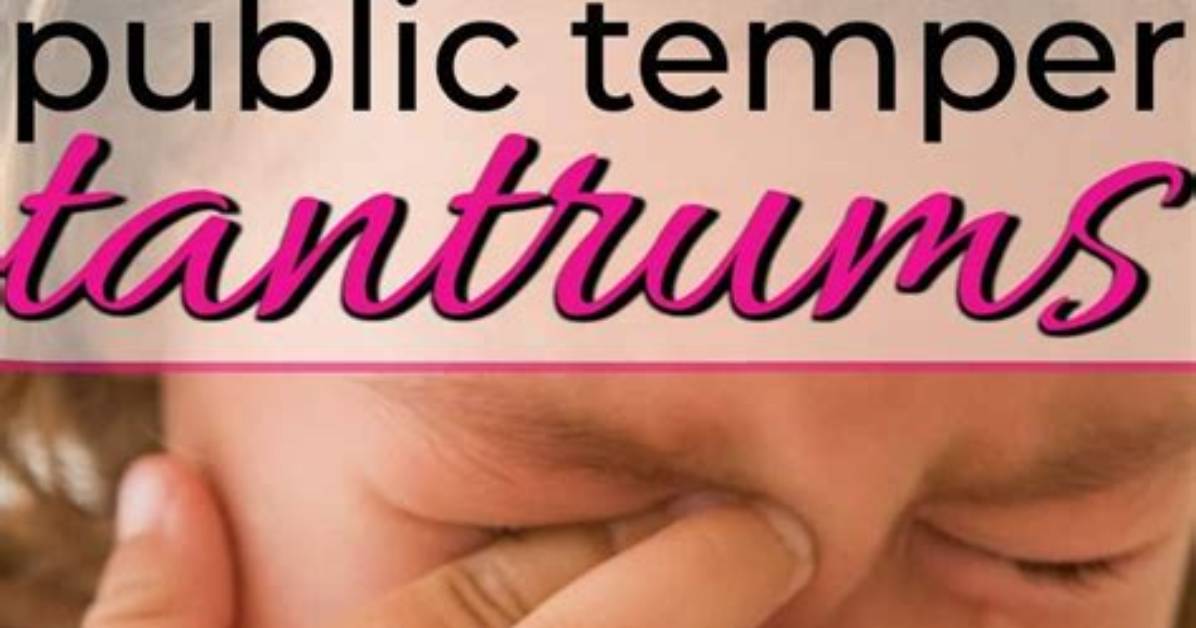 How Do You Stop a Temper Tantrum?