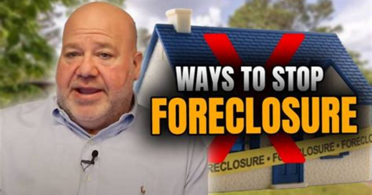 How Do You Stop Foreclosure