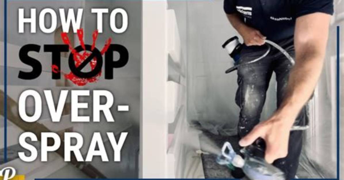 How Do You Stop Overspray When Airbrushing