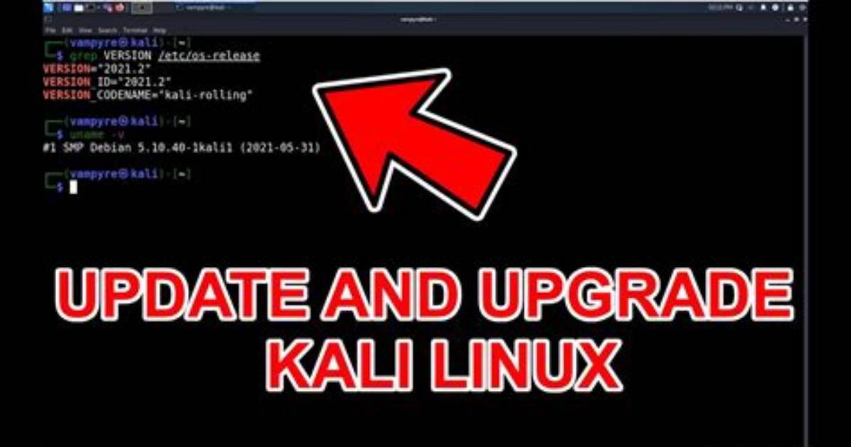 How Do You Stop Upgrade Kali Linux?