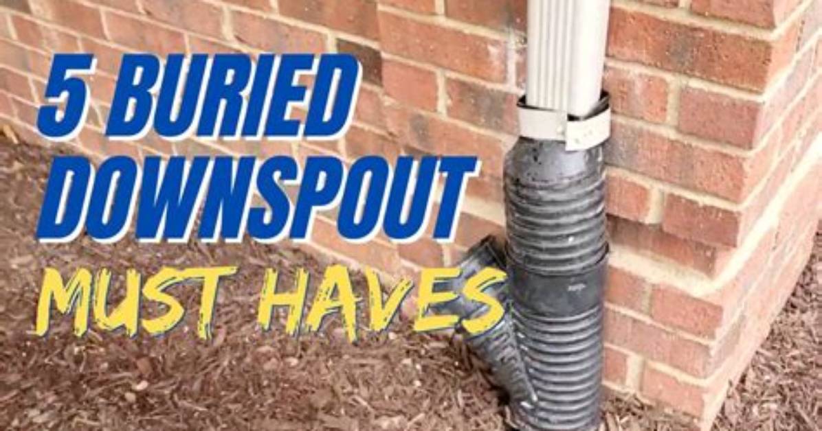 How Do You Strap Downspouts?