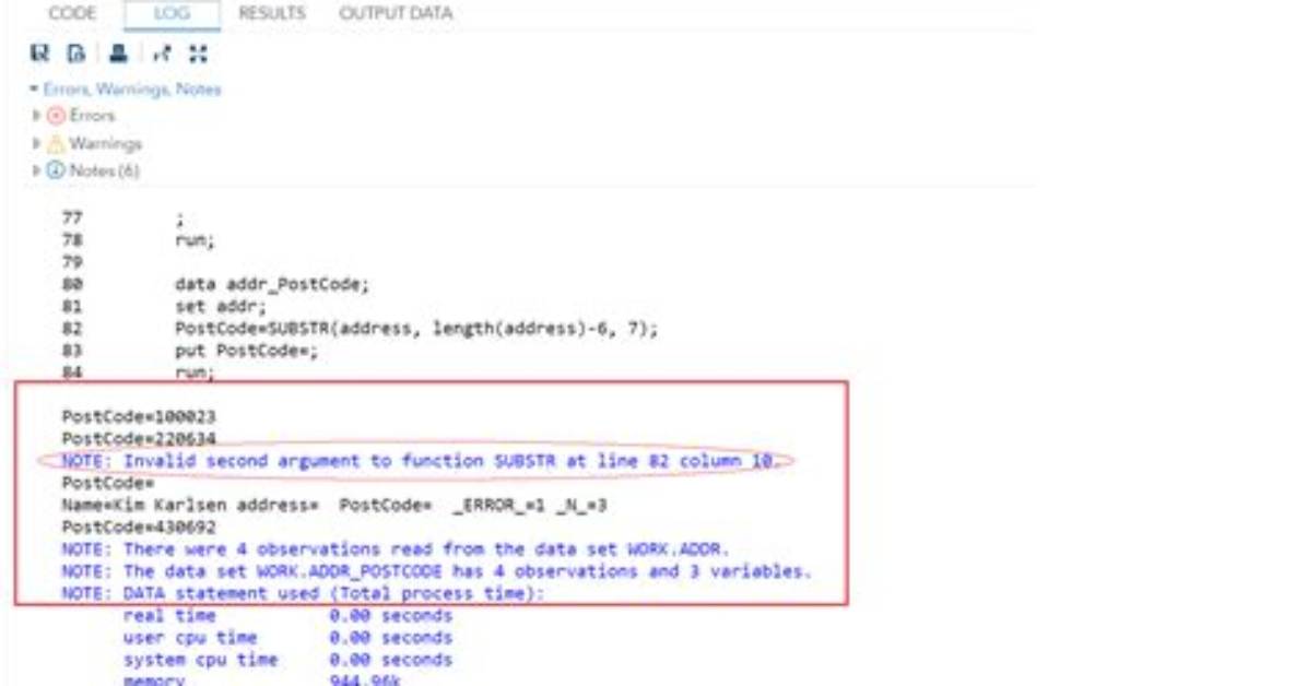 How Do You Substr in Sas