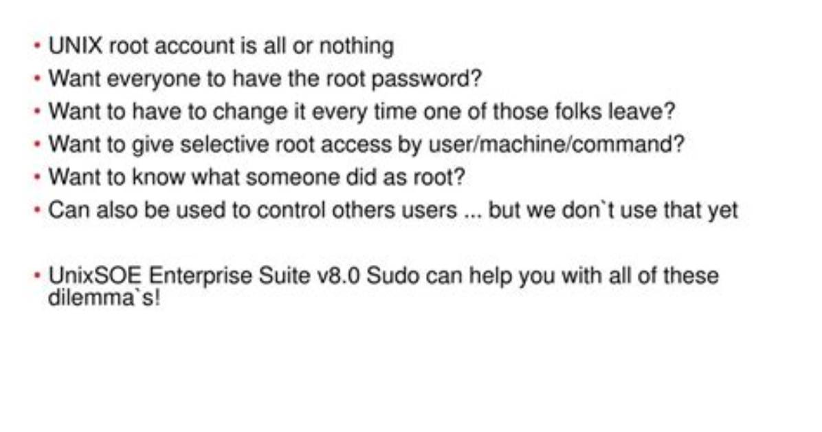 How Do You Sudo in Unix?