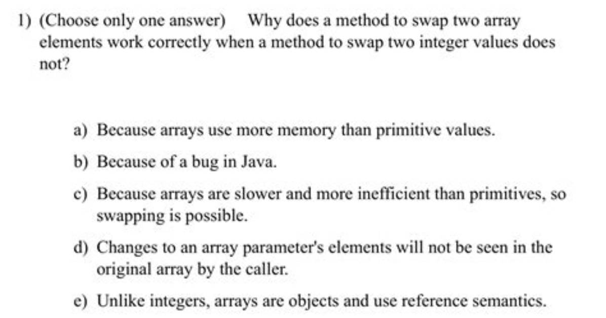 How Do You Swap Arrays in Java?