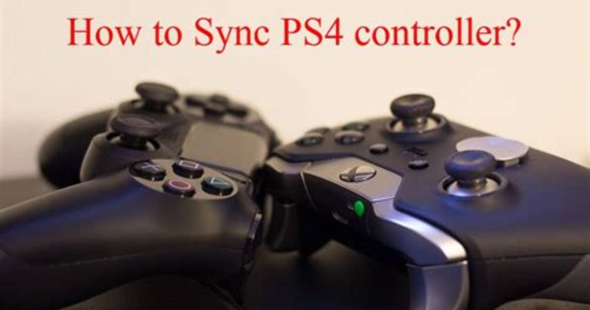 How Do You Sync a Ps4 Controller