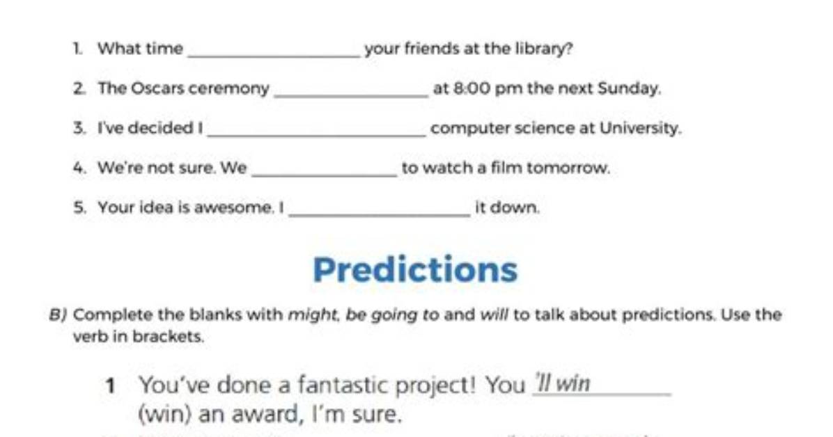 How Do You Talk About the Future?