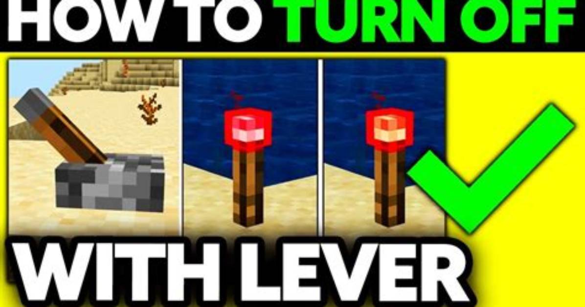 How Do You Turn off a Redstone Torch with a Button?
