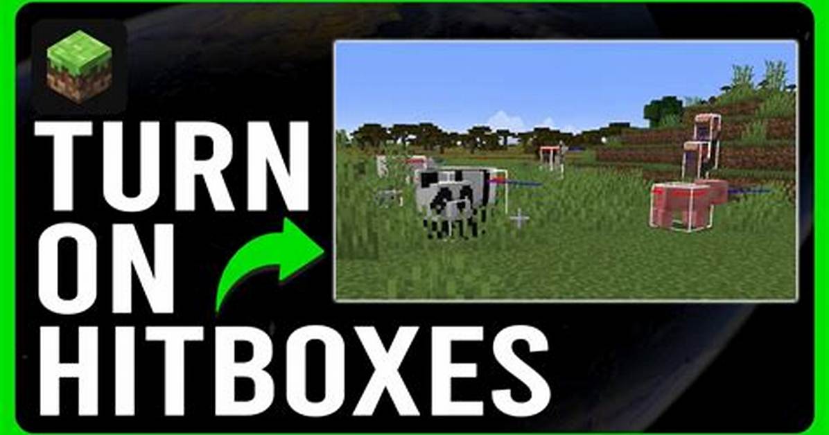 How Do You Turn on Hitboxes in Minecraft