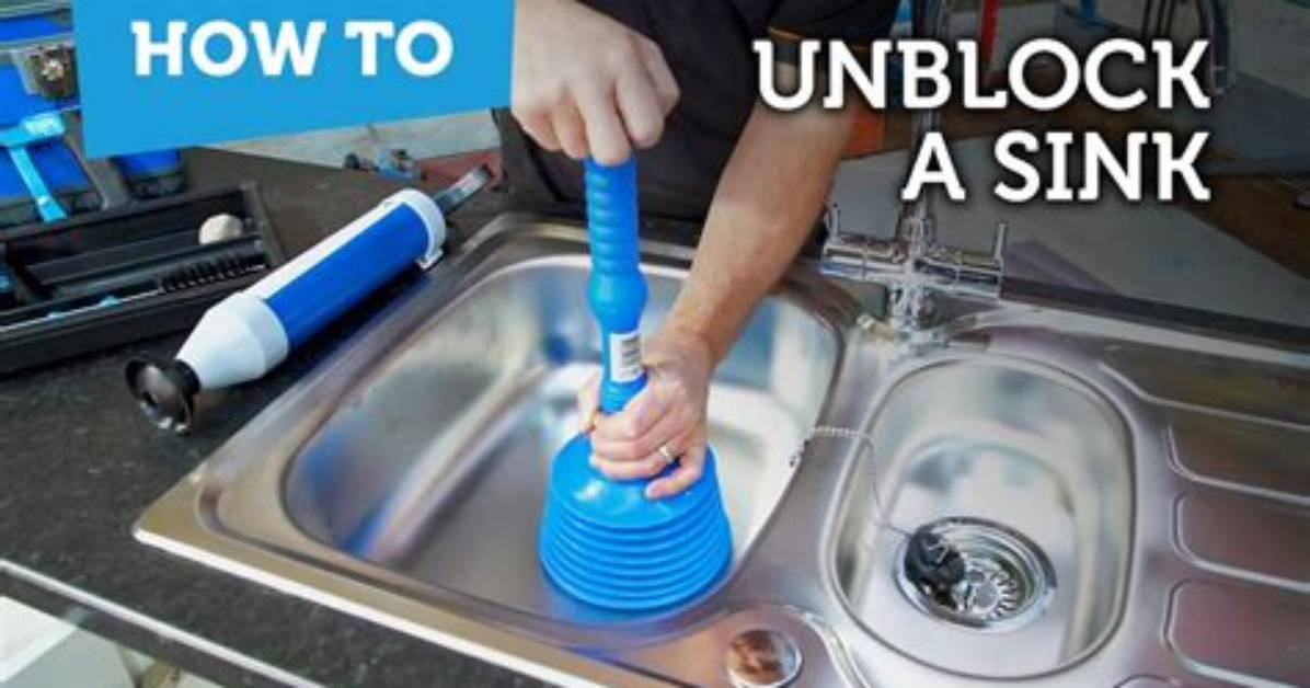 How Do You Unblock a Bend Sink