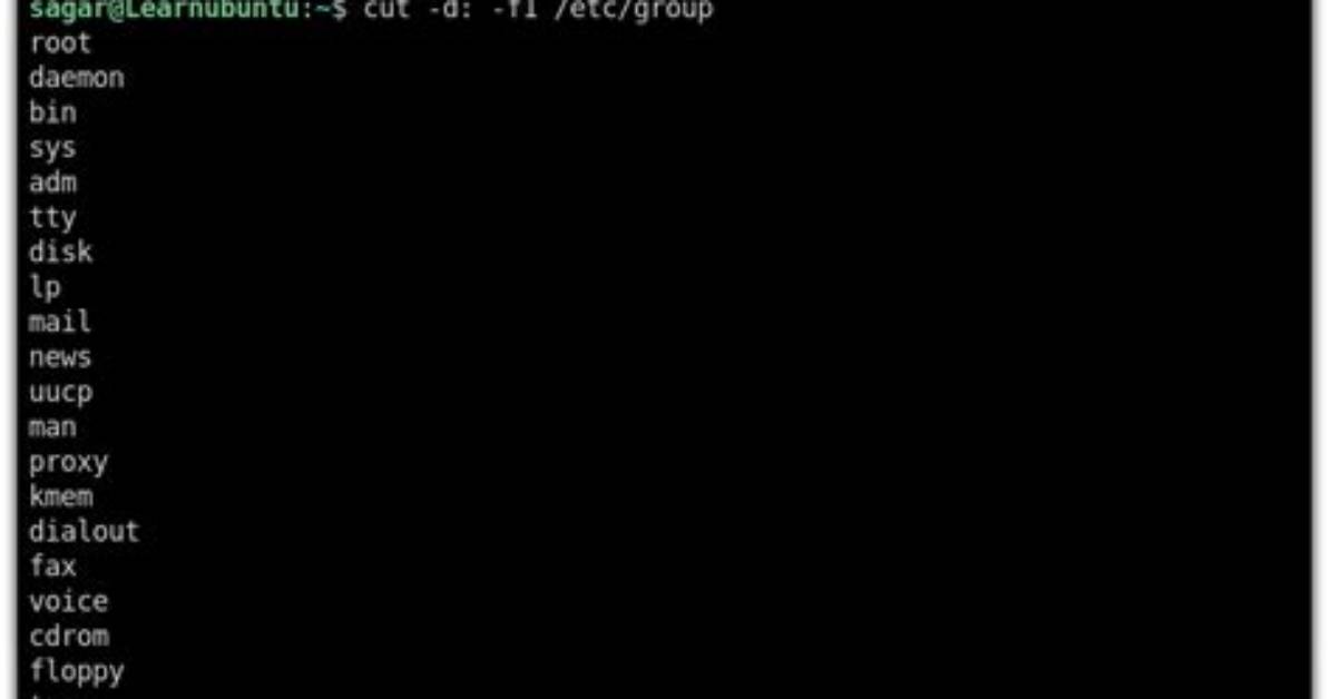 How Do You Use Cut Command in Linux?