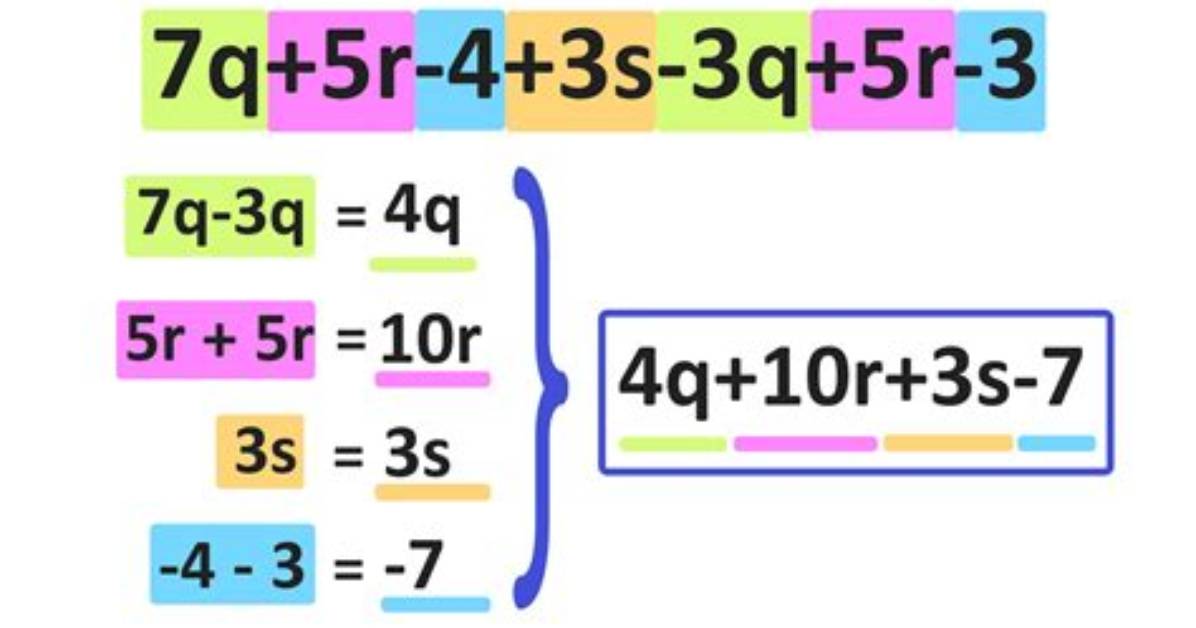 How Do You Use Like Terms