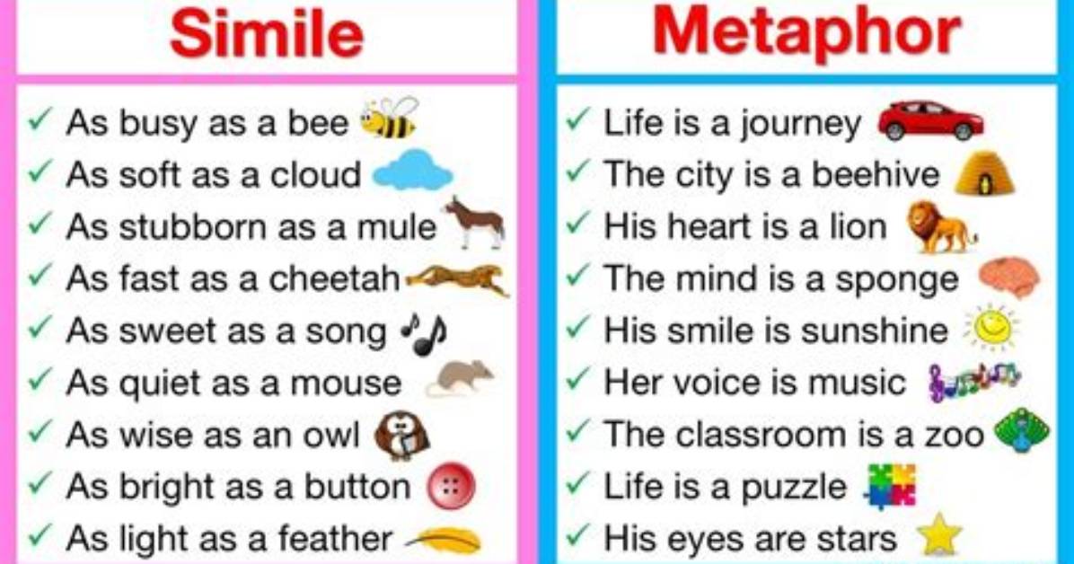 How Do You Use Similes in a Poem?
