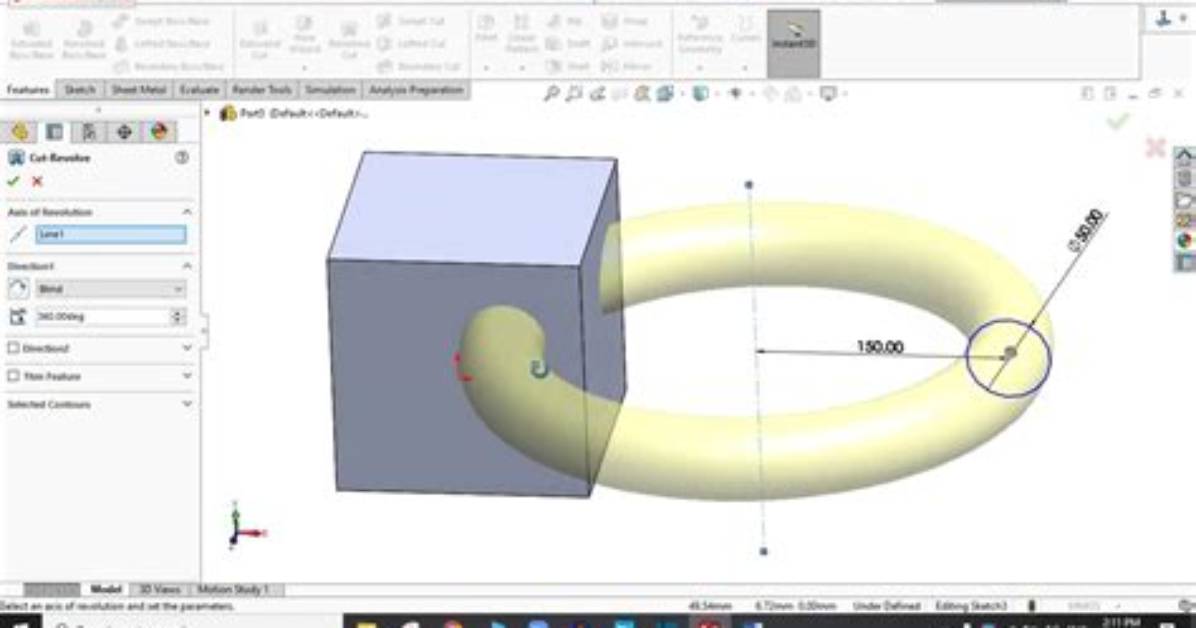 How Do You Use the Revolve Base in Solidworks