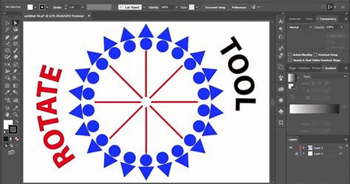How Do You Use the Rotate Tool in Gimp?