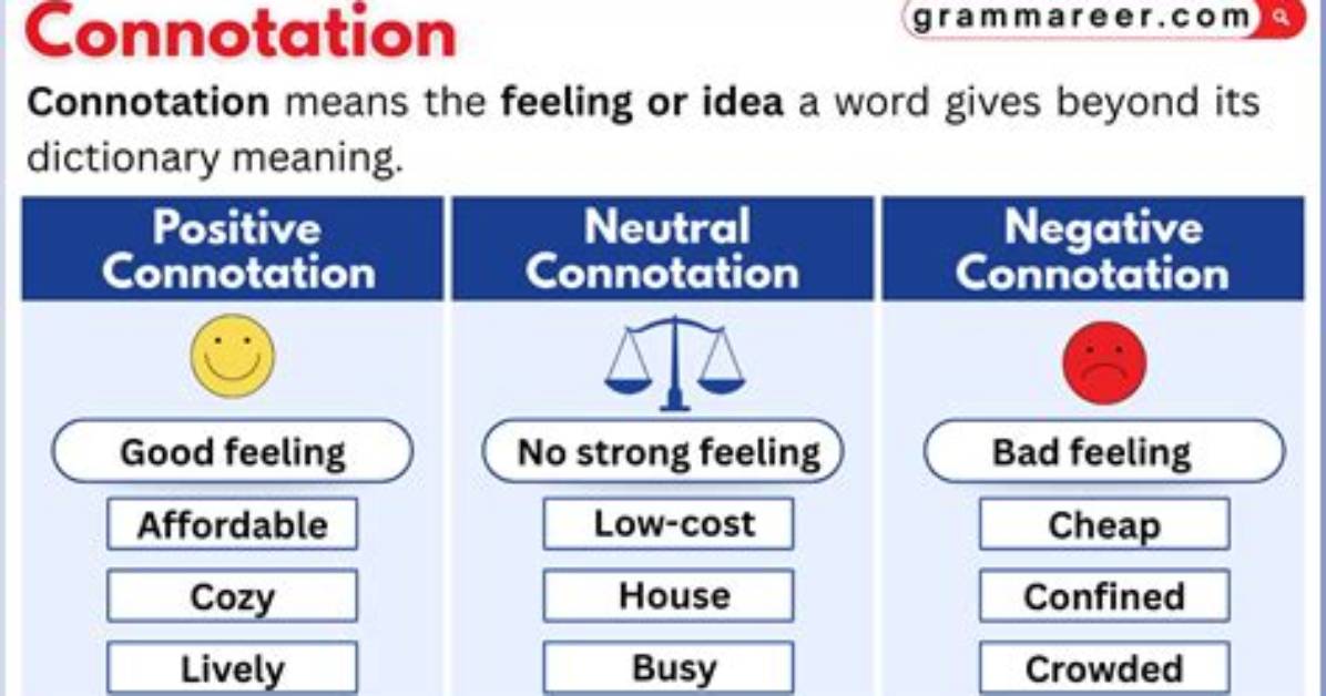 How Do You Write a Connotation