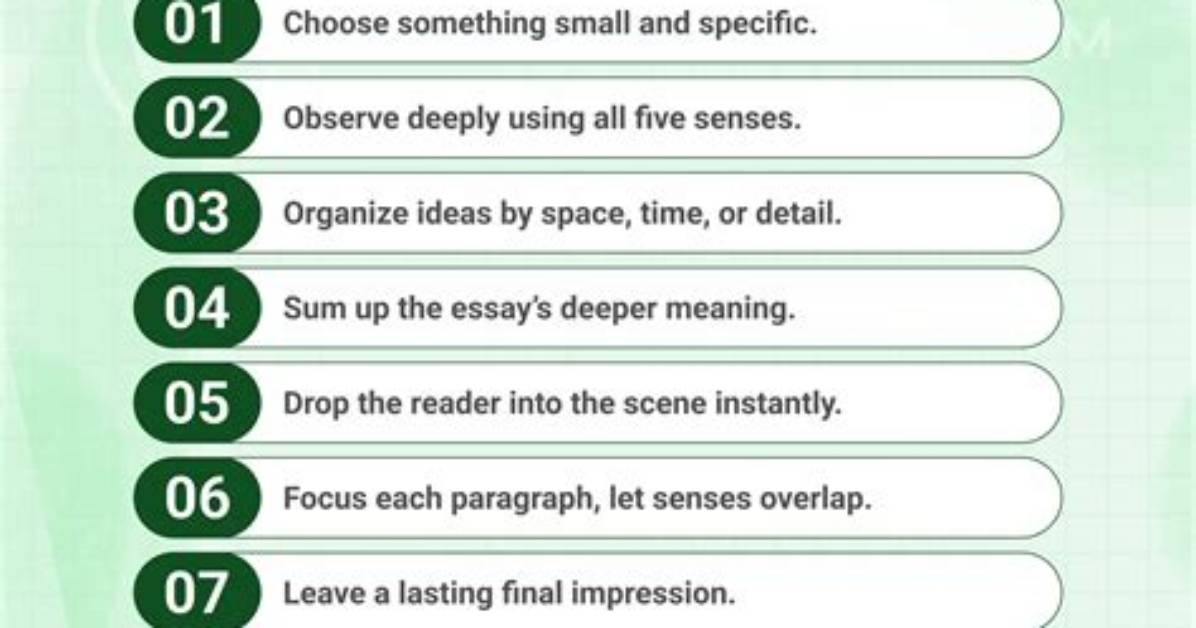 How Do You Write a Descriptive Speech