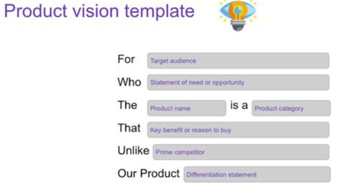 How Do You Write a Product Vision
