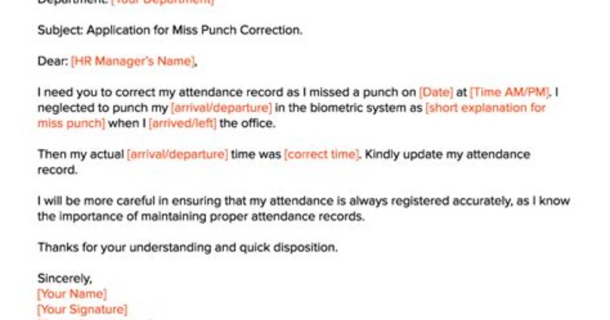 How Do You Write Miss Punch Application?
