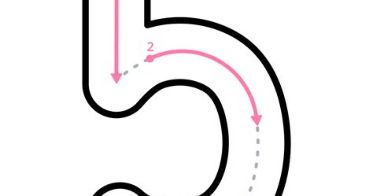 How Do You Write Number 5