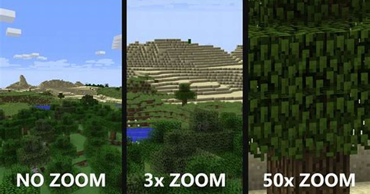 How Do You Zoom in on Minecraft
