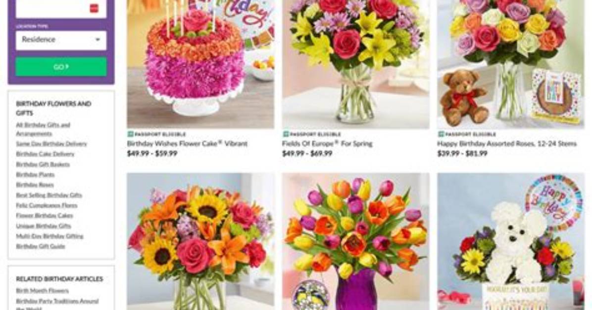 How Does 1800Flowers Work