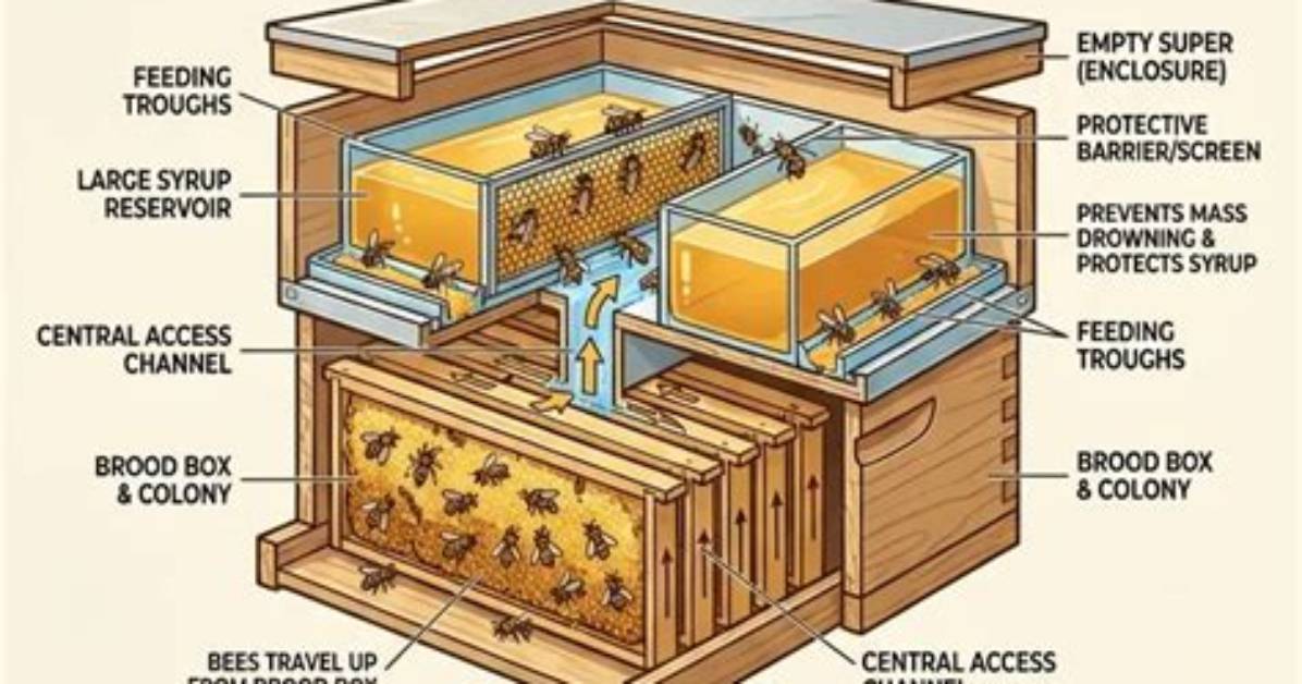 How Does a Bee Top Feeder Work?