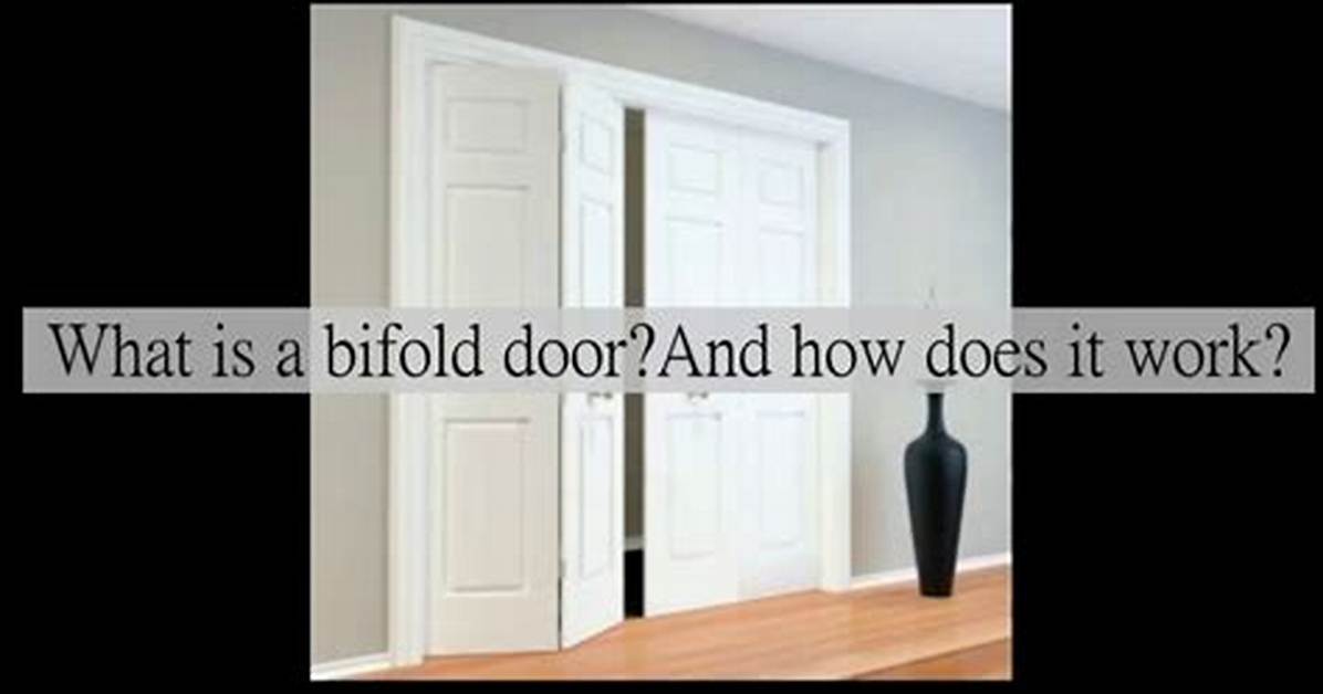 How Does a Bifold Door Work?
