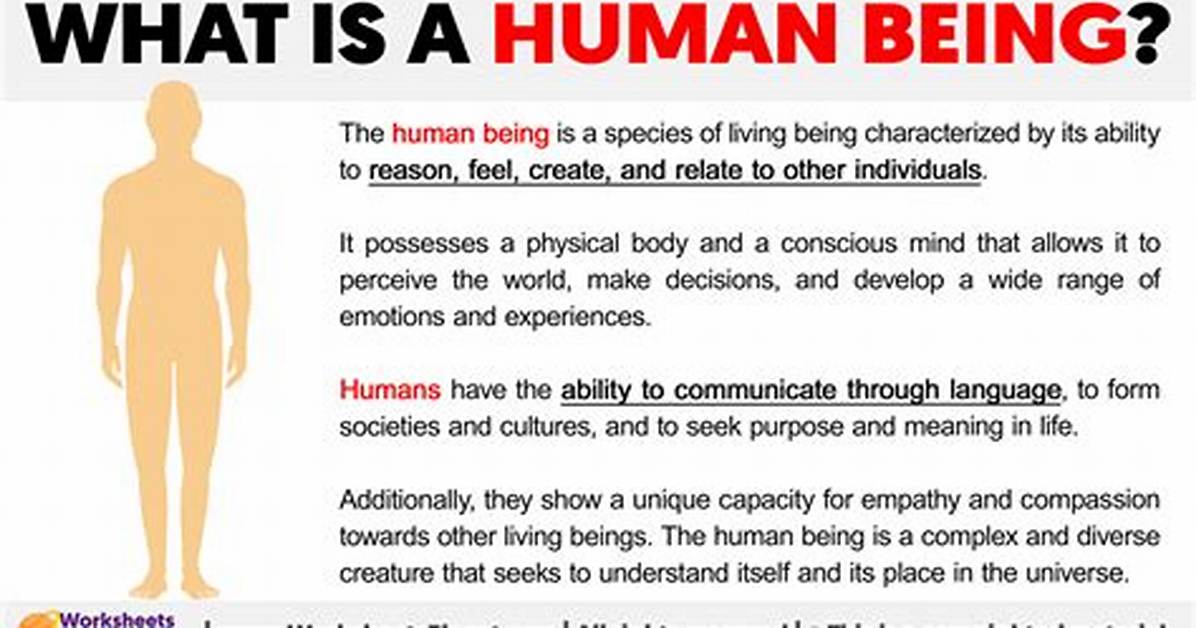 How Does a Human Being Think?