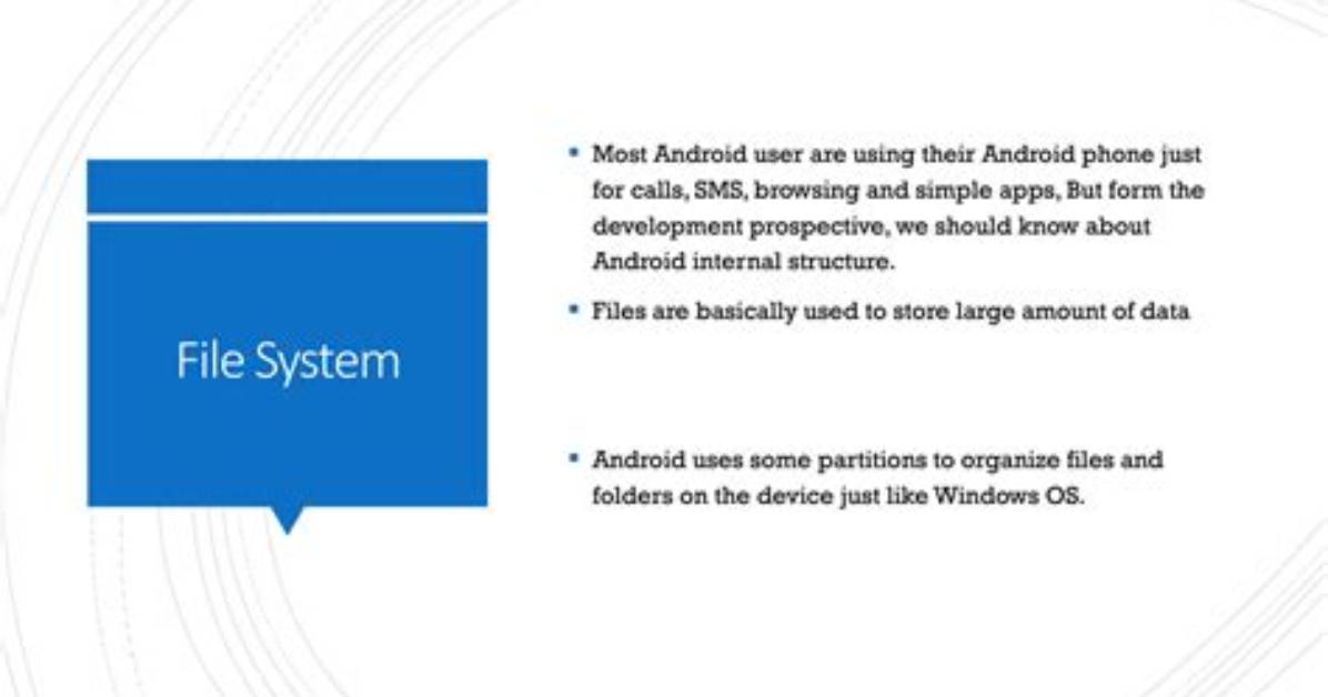 How Does Android File System Work?