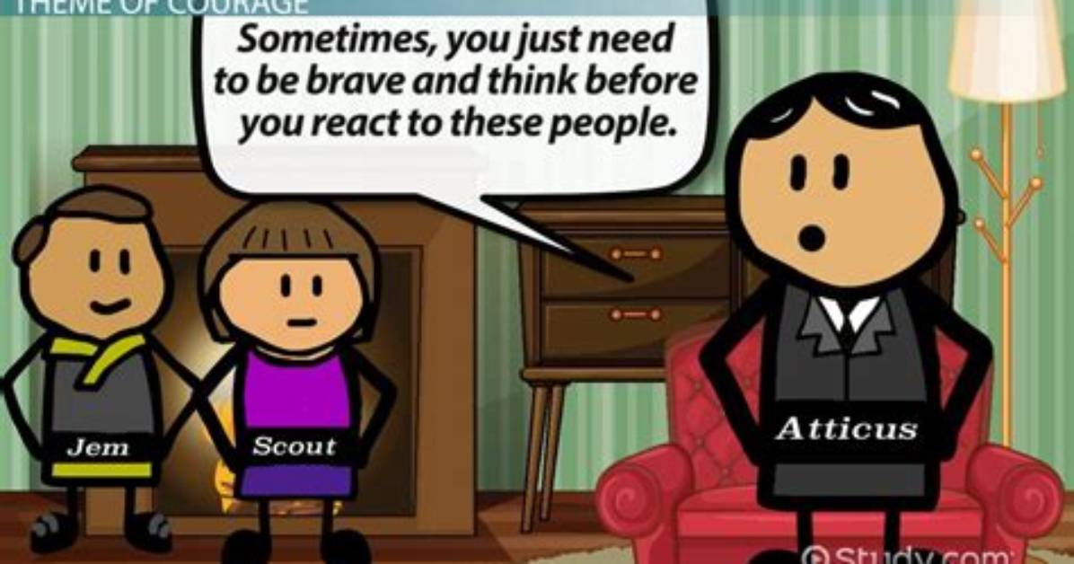 How Does Atticus Show Courage in Chapter 9