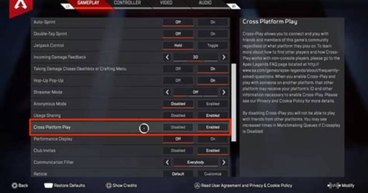 How Does Crossplay Work on Apex Legends