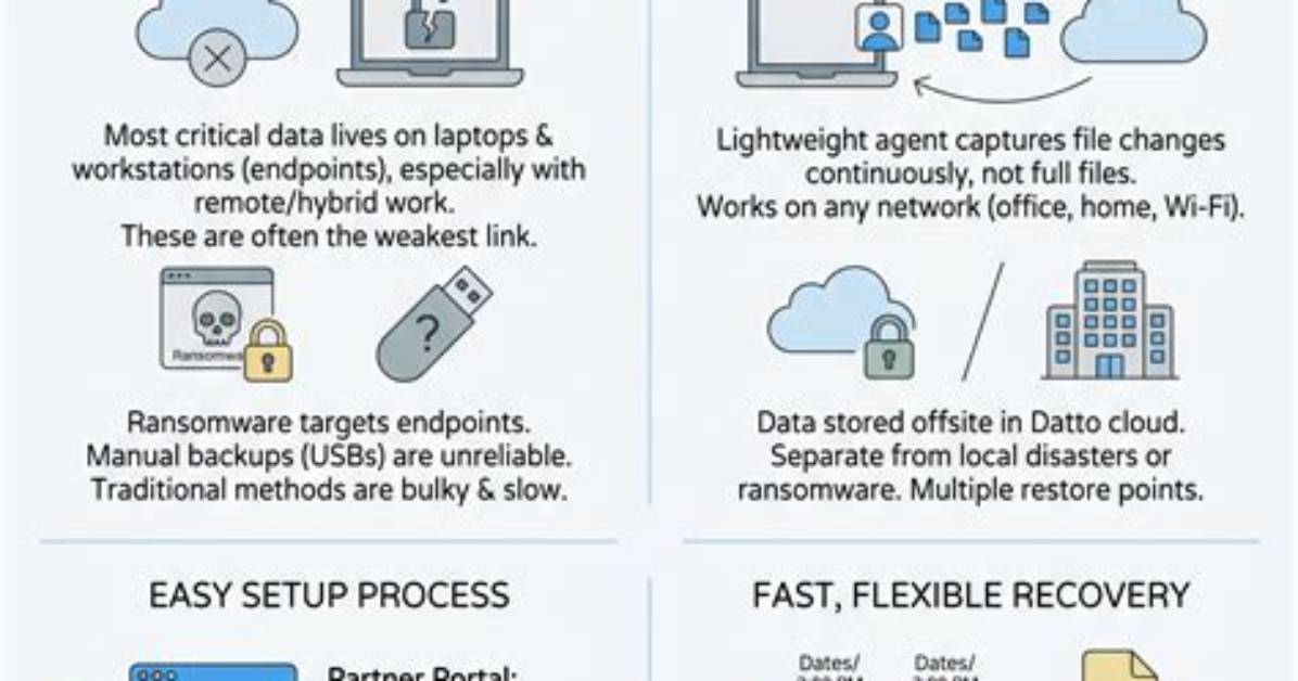 How Does Datto Backup Work?