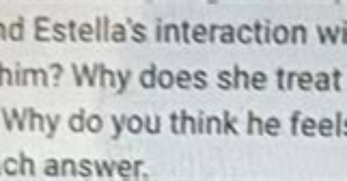 How Does Estella Treat Pip?