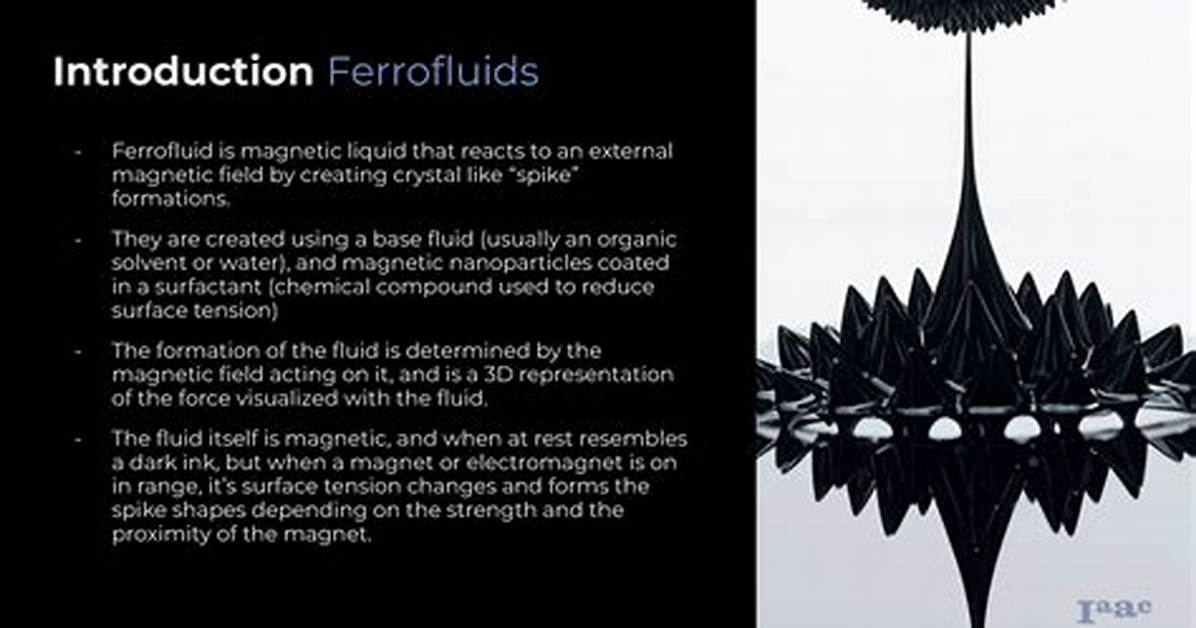 How Does Ferrofluid Work - Lisbd-Net. Com