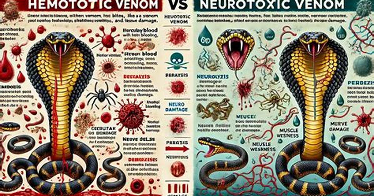 How Does Hemotoxic Venom Work?