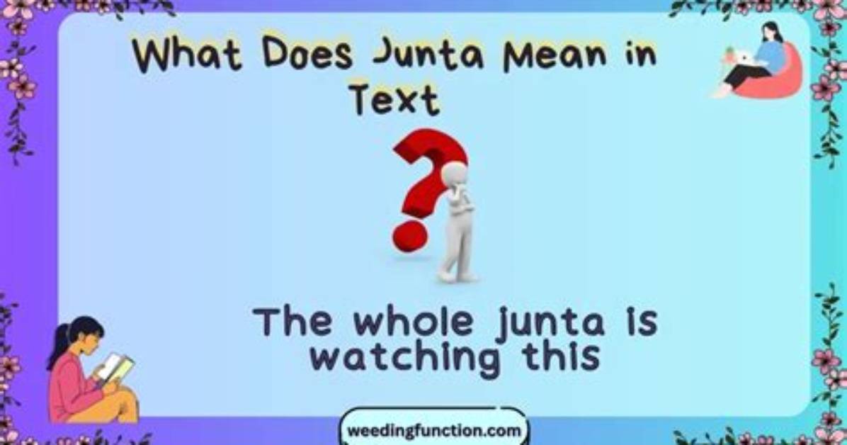 How Does Junta Work?