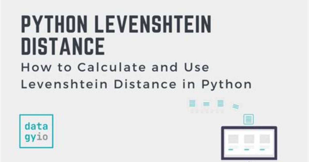 How Does Levenshtein Distance Work?