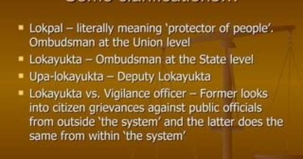 How Does Lokayukta Work?