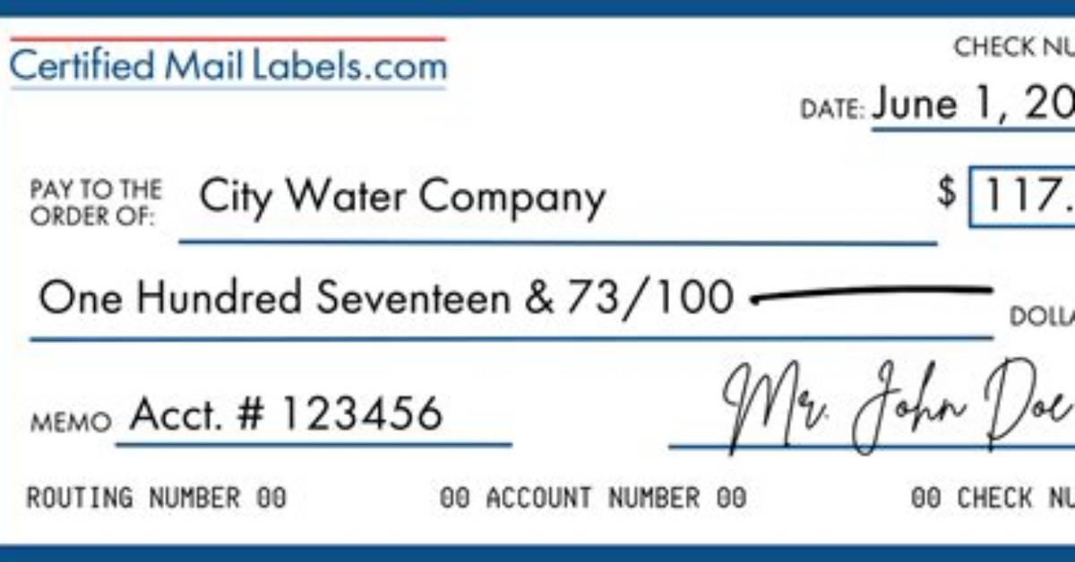 How Does Mailed Check Work?