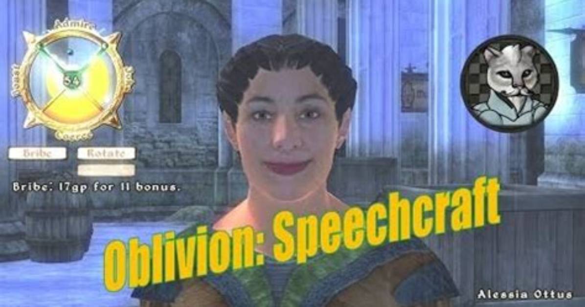 How Does Speechcraft Work in Oblivion?