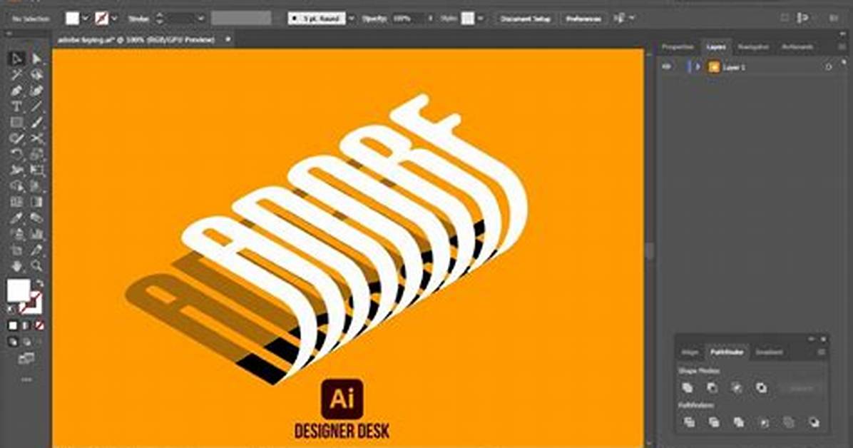 How Does Text Work in Illustrator?