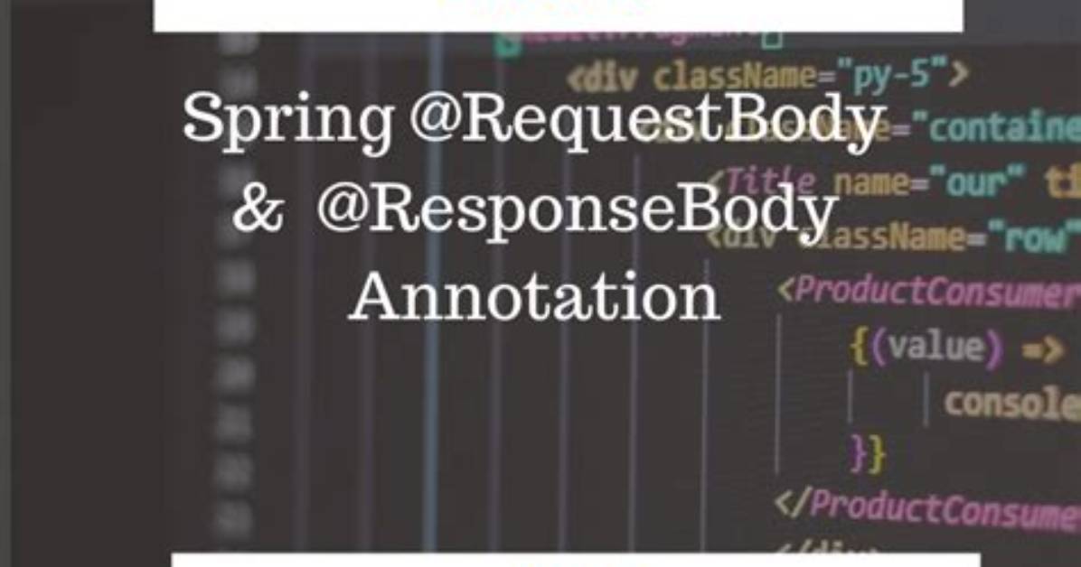 How Does the Spring @Responsebody Annotation Work?