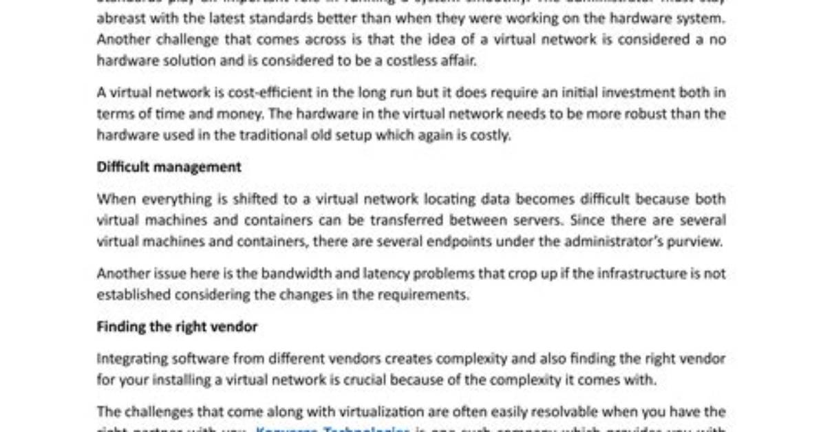How Does Virtualization Help in Performance Testing